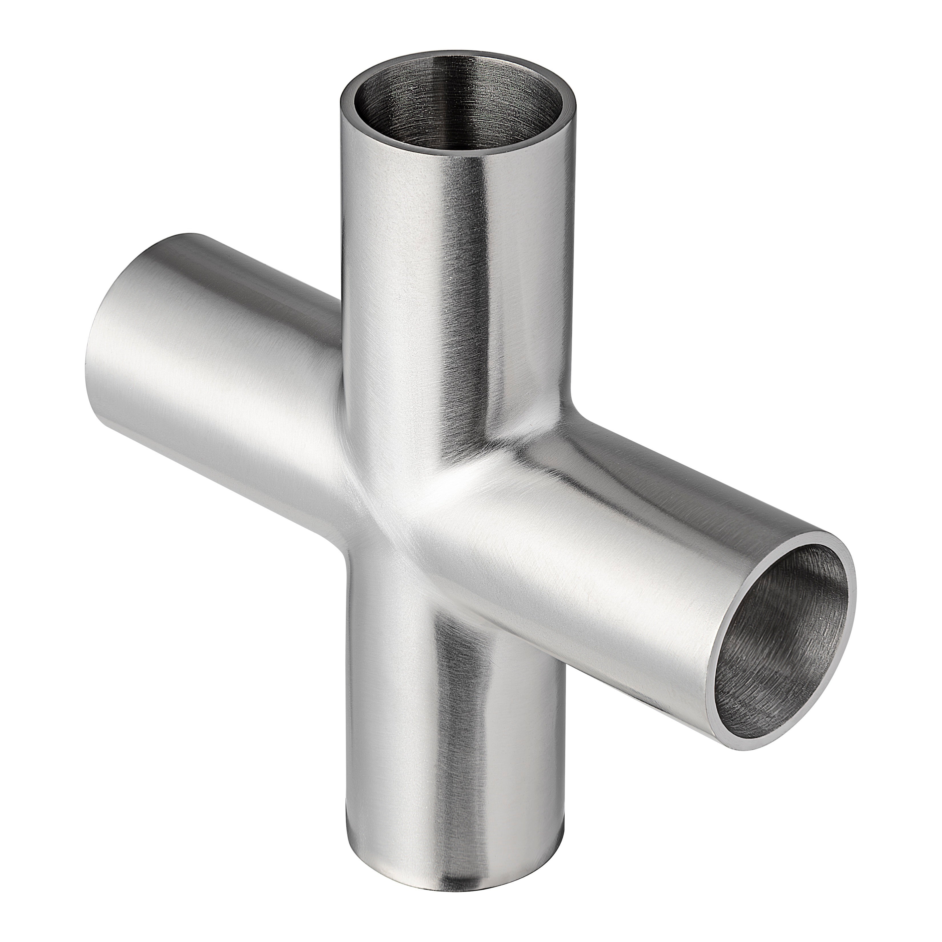 Cross Long - Butt Weld Sanitary Fitting