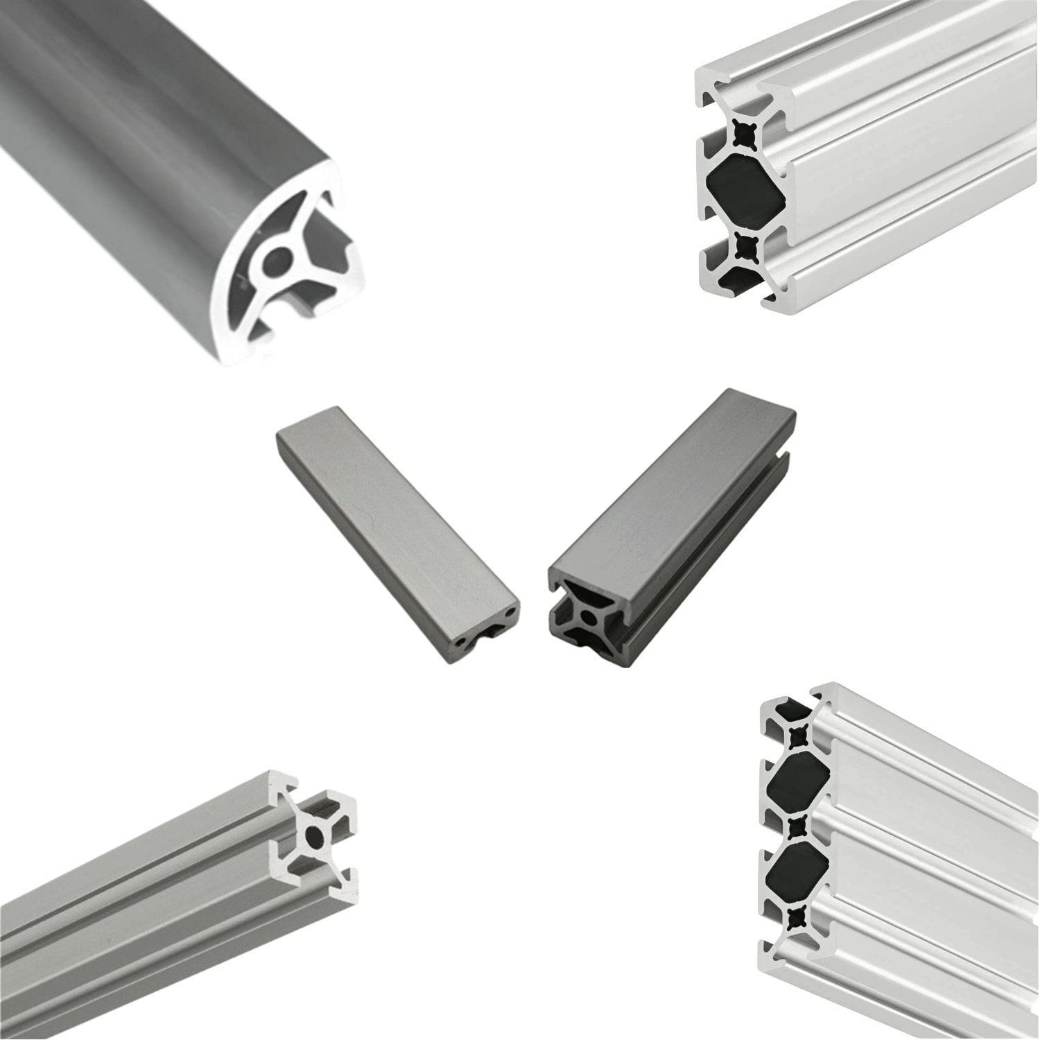 10 Series Smooth T-Slotted Aluminum