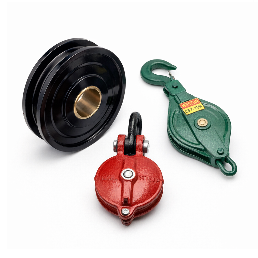 Wire Rope Sheaves & Pulley Blocks