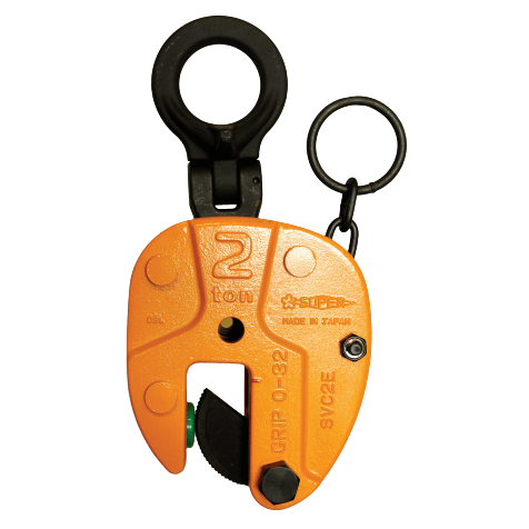 Super Heavy Duty Vertical Lifting Clamp With Universal Shackle - Forces Inc