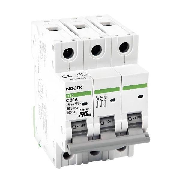 UL 1077 DIN Rail Supplementary Protector 3 Pole - NOARK® - Forces Inc