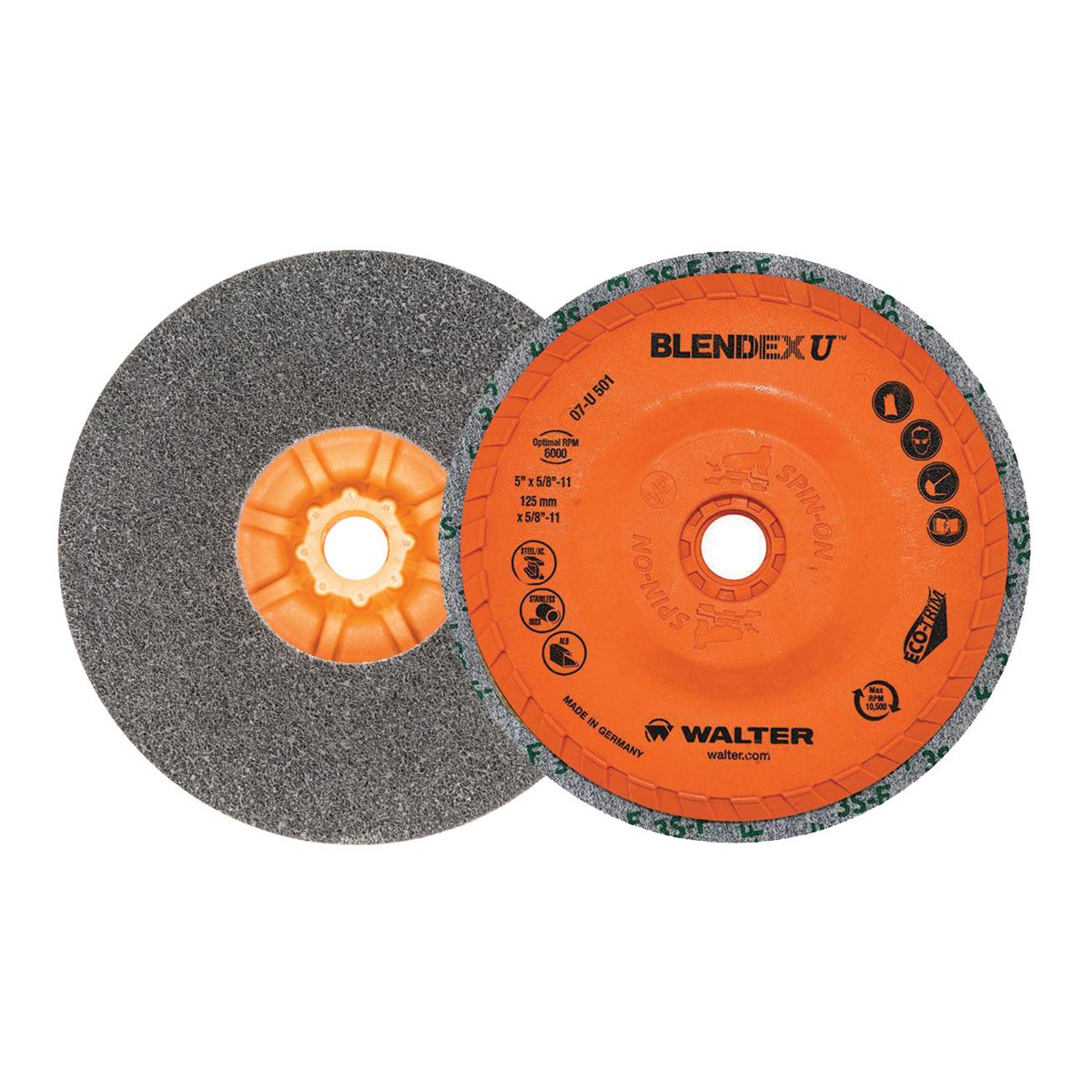 07U501 | BLENDEX U™ Finishing Cup Disc 5", 3SF Grade