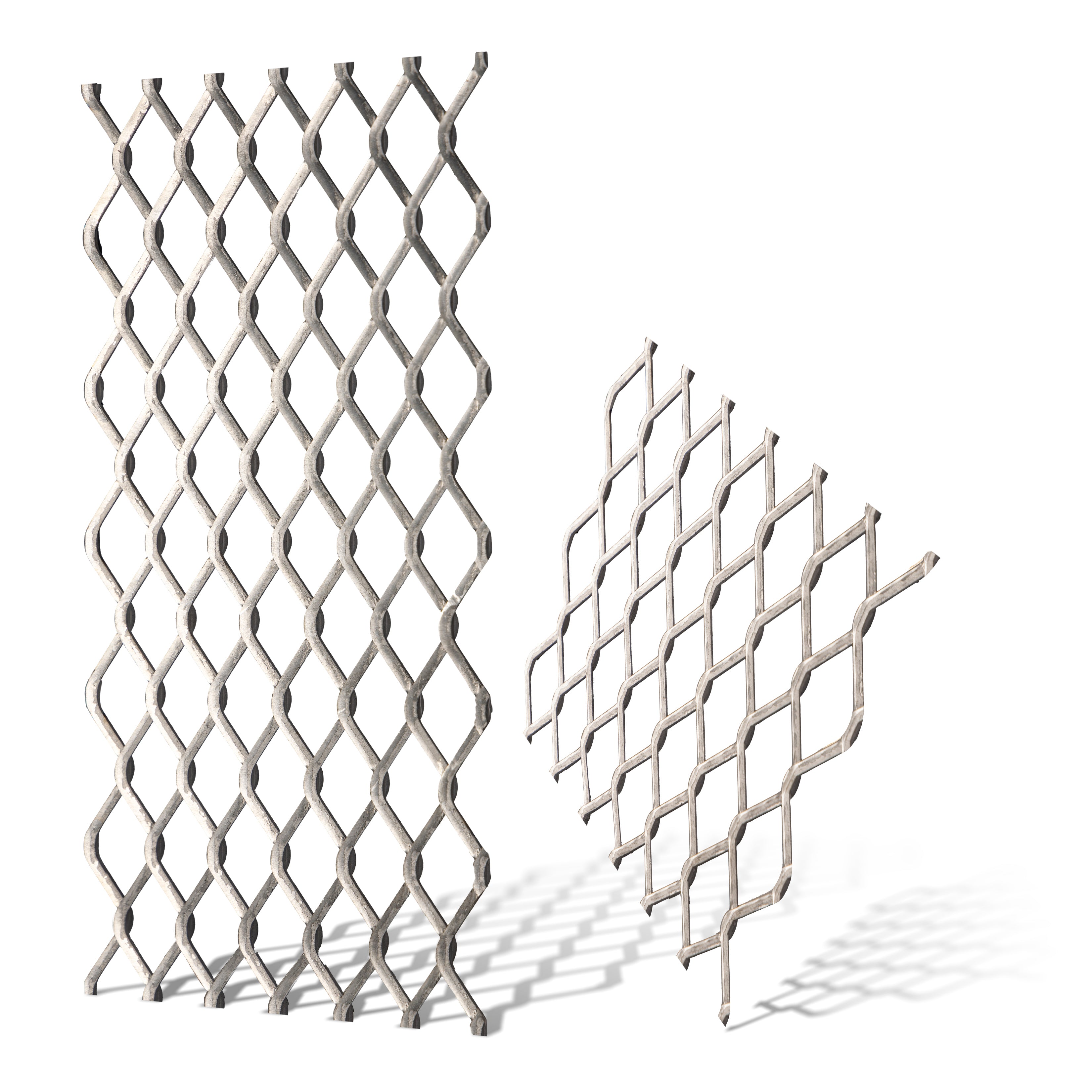 Expanded Metal Sheet Raised - Carbon Steel