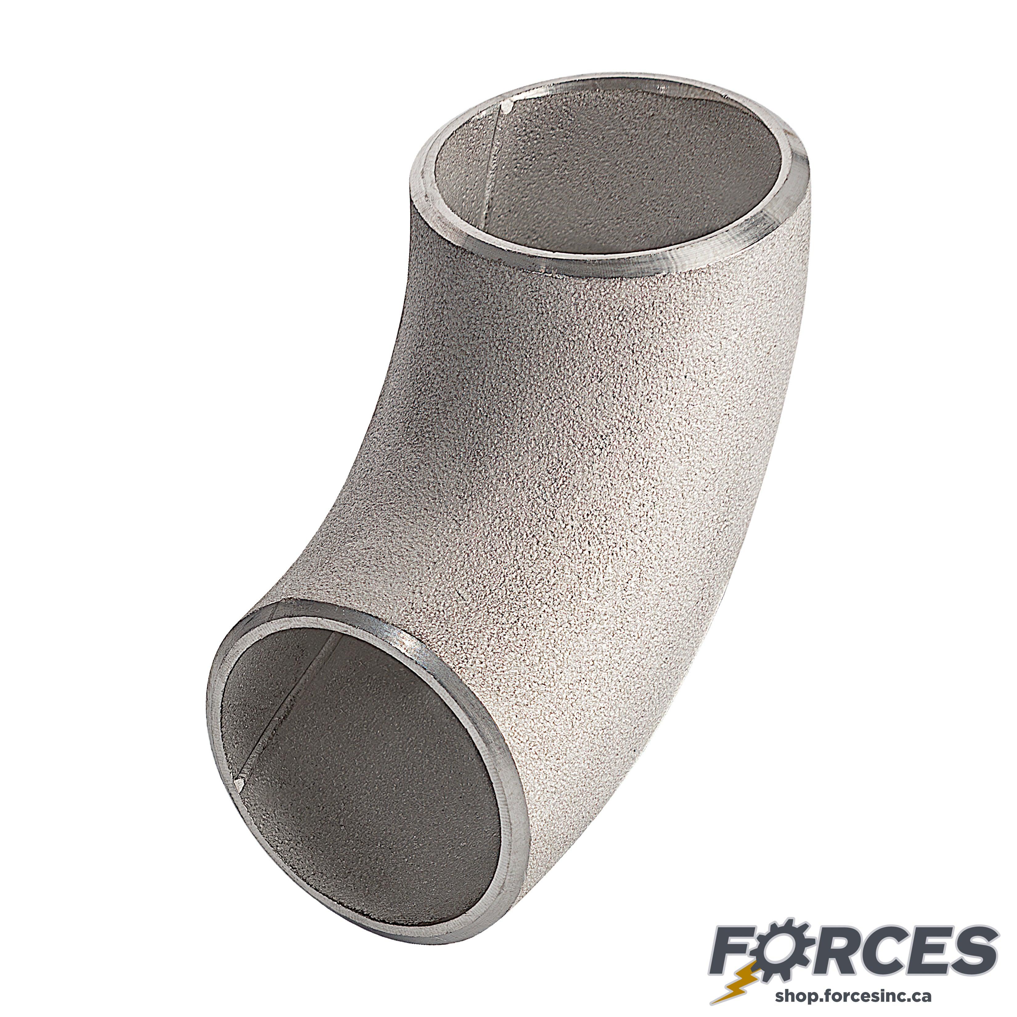 1-1/2" Elbow 90° SCH 10 Butt Weld - Stainless Steel 304 - Forces Inc
