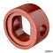 1-1/2" Sanitary Butterfly Valve Seat - Red Silicone - Forces Inc