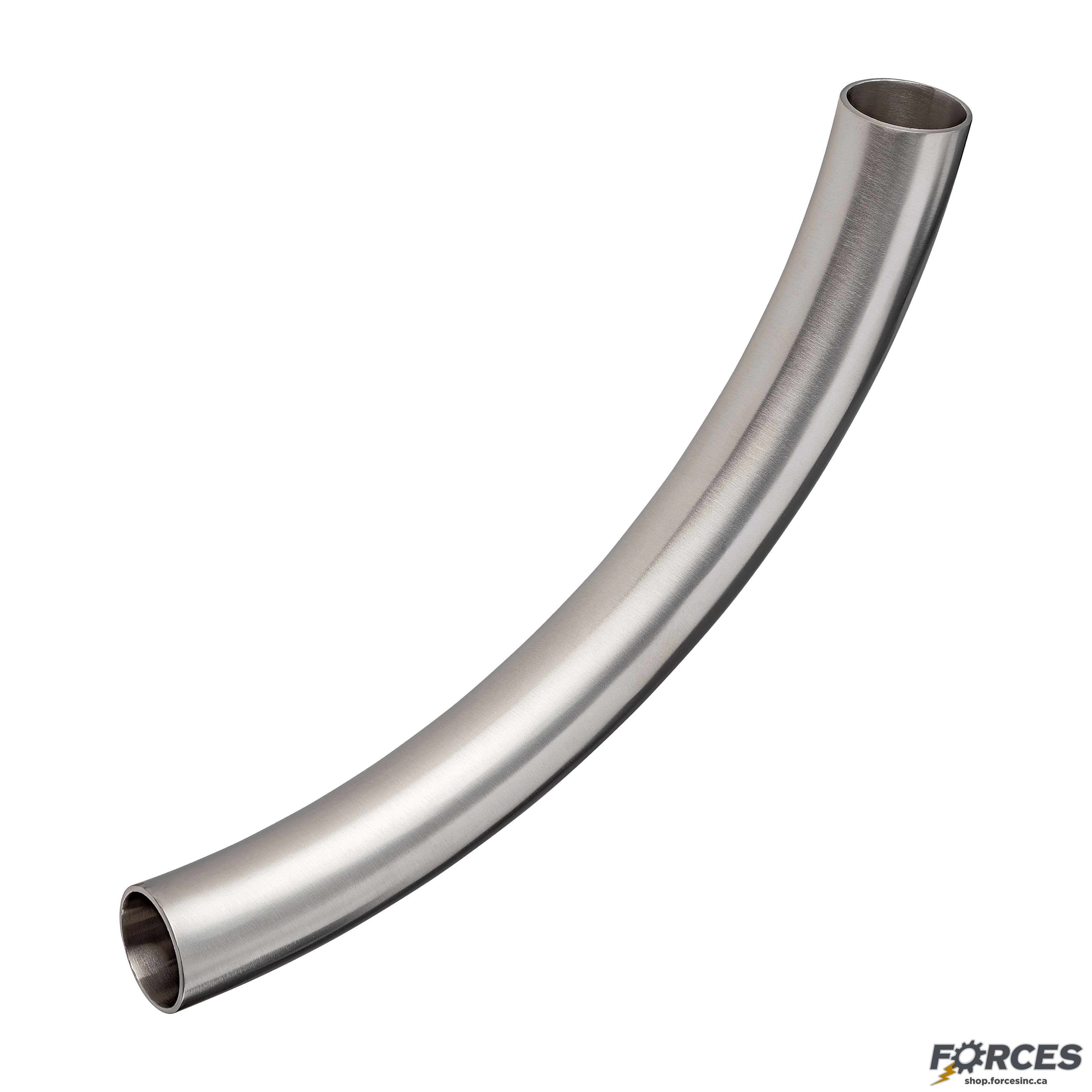 1-1/2" x 9" Butt Weld 90° Elbow Long Radius - Stainless Steel 304 - Forces Inc