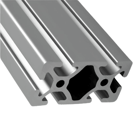1.5" x 3" T-Slotted Aluminum Extrusion Smooth Heavy - 1ft Bar - Forces Inc
