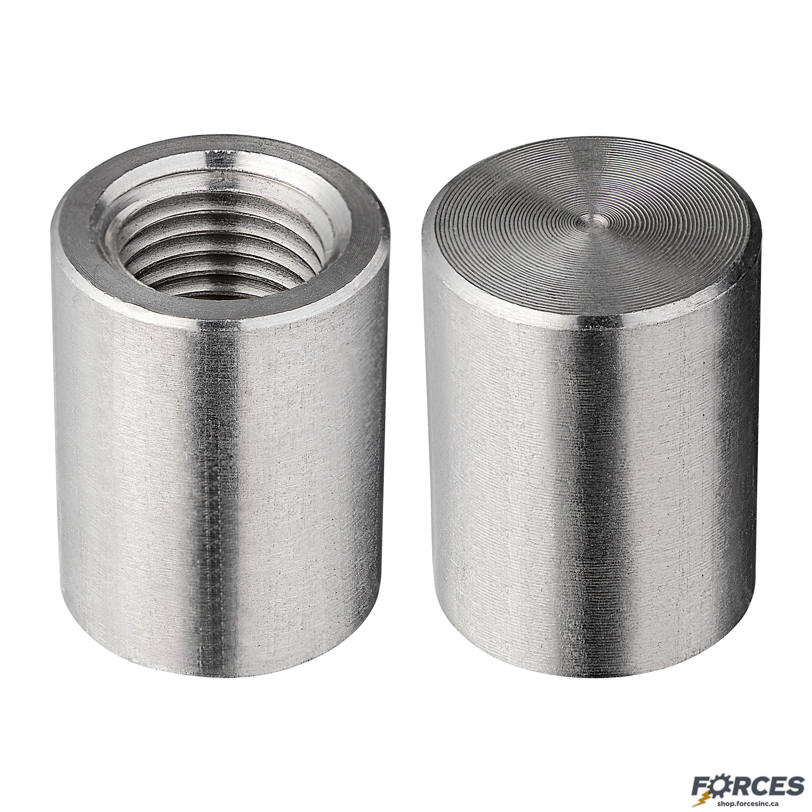 1" Cap NPT #3000 - Stainless Steel 316 - Forces Inc