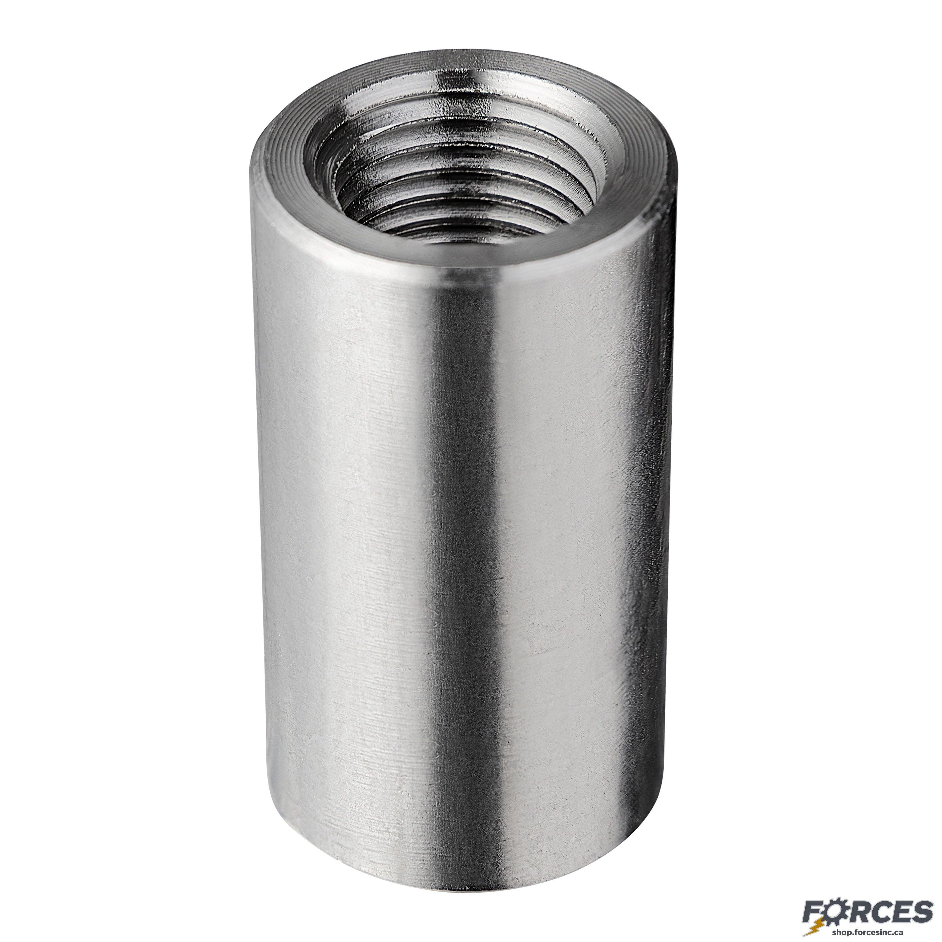 1" Full Coupling NPT #3000 - Stainless Steel 316 - Forces Inc