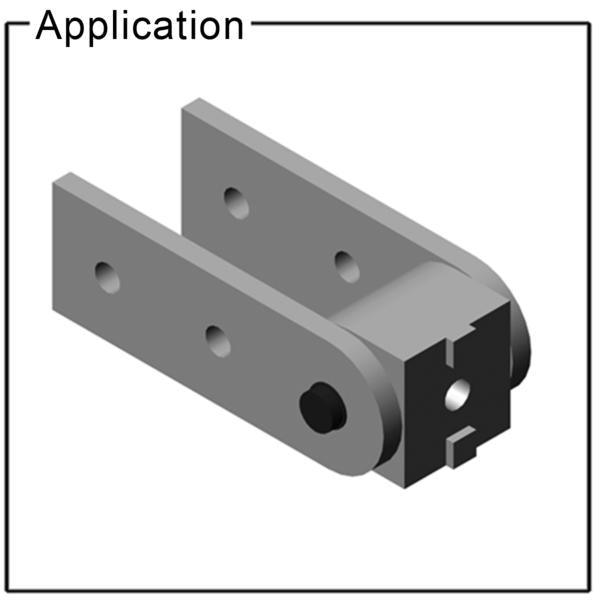 1" Pivot Nub 0° for Static Pivots | 10 Series Aluminum T-Slot - Forces Inc