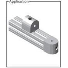 1" Pivot Nub 90° for Dynamic Pivots | 10 Series Aluminum T-Slot - Forces Inc