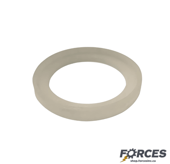 1" Sanitary In-Line Sight Glass Gasket - Silicone - Forces Inc