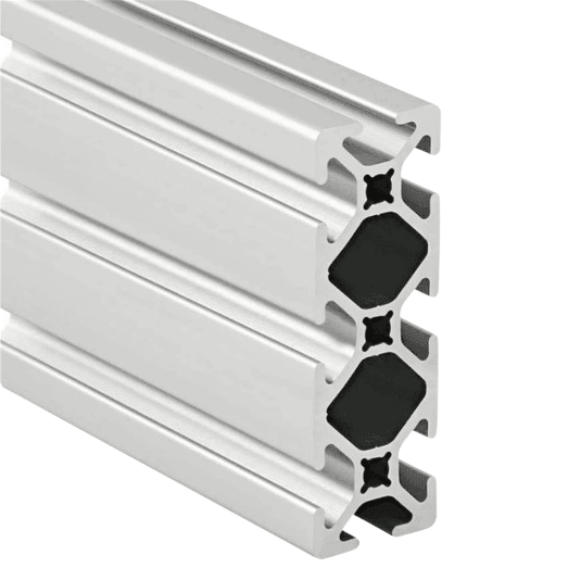 1" x 3" Smooth T-Slotted Aluminum Extrusion - 1ft Bar - Forces Inc