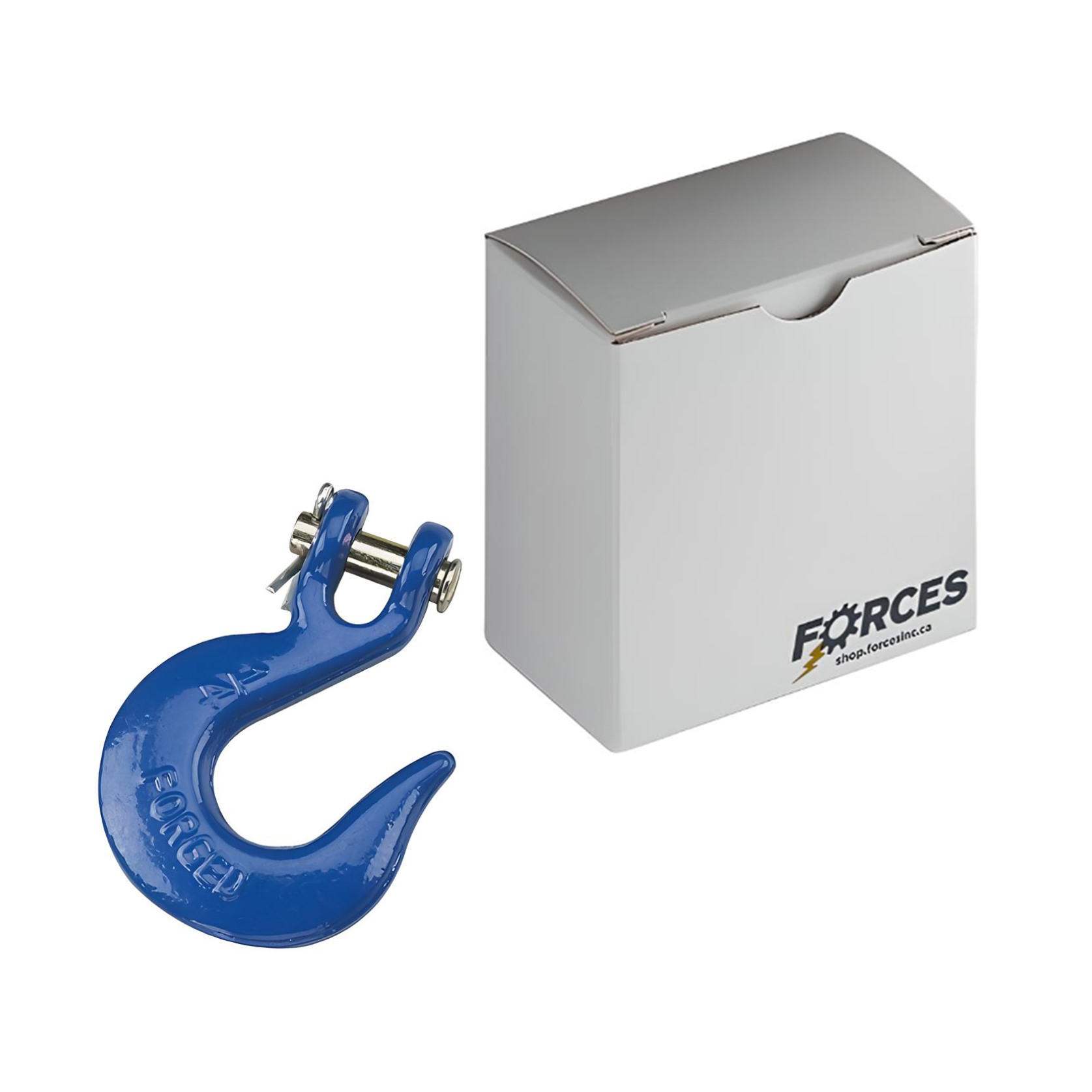 1/4" Clevis Slip Hook (2600 lbs) - Steel Blue