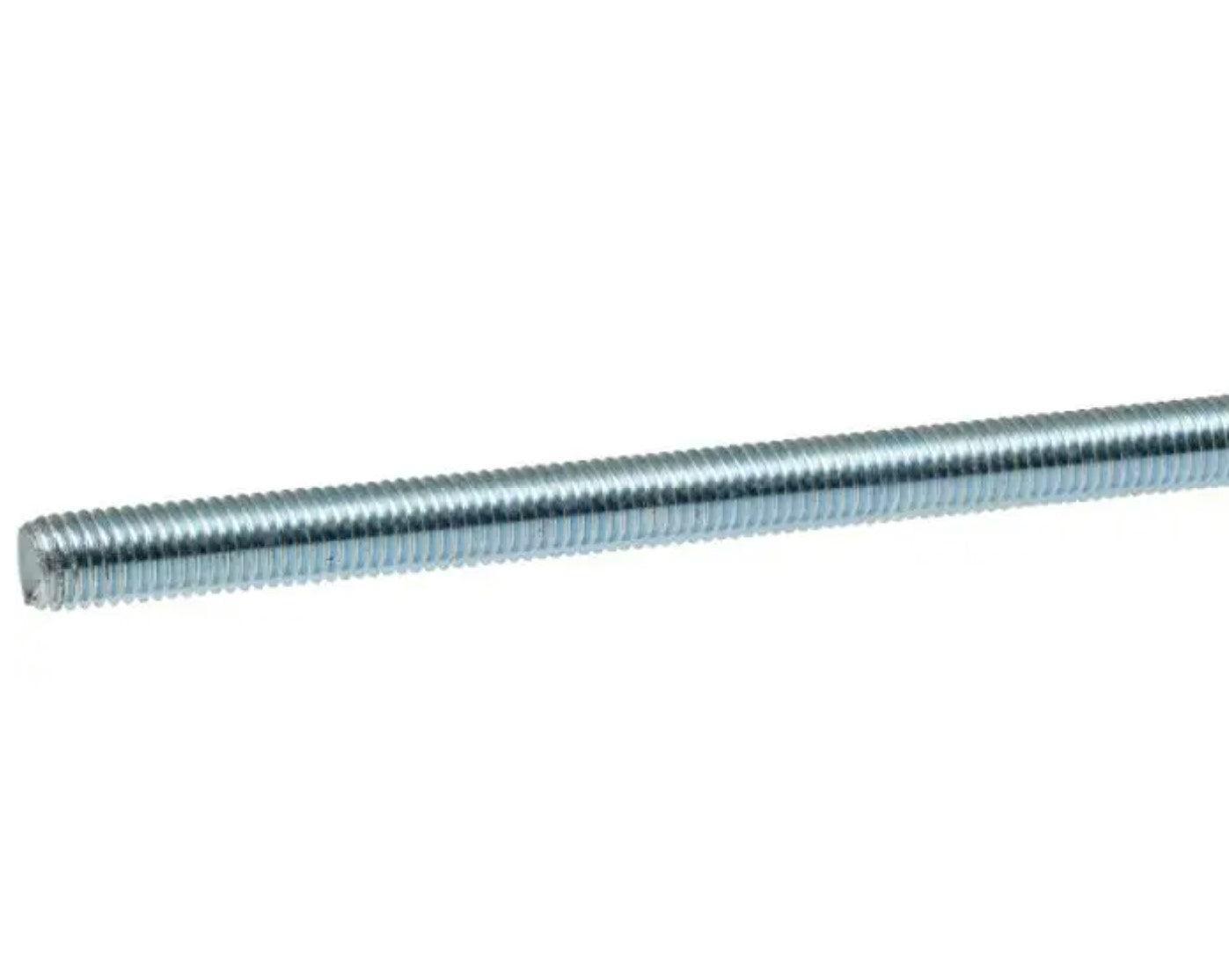 10-24 x 36" Threaded Rod - Zinc Plated - Forces Inc