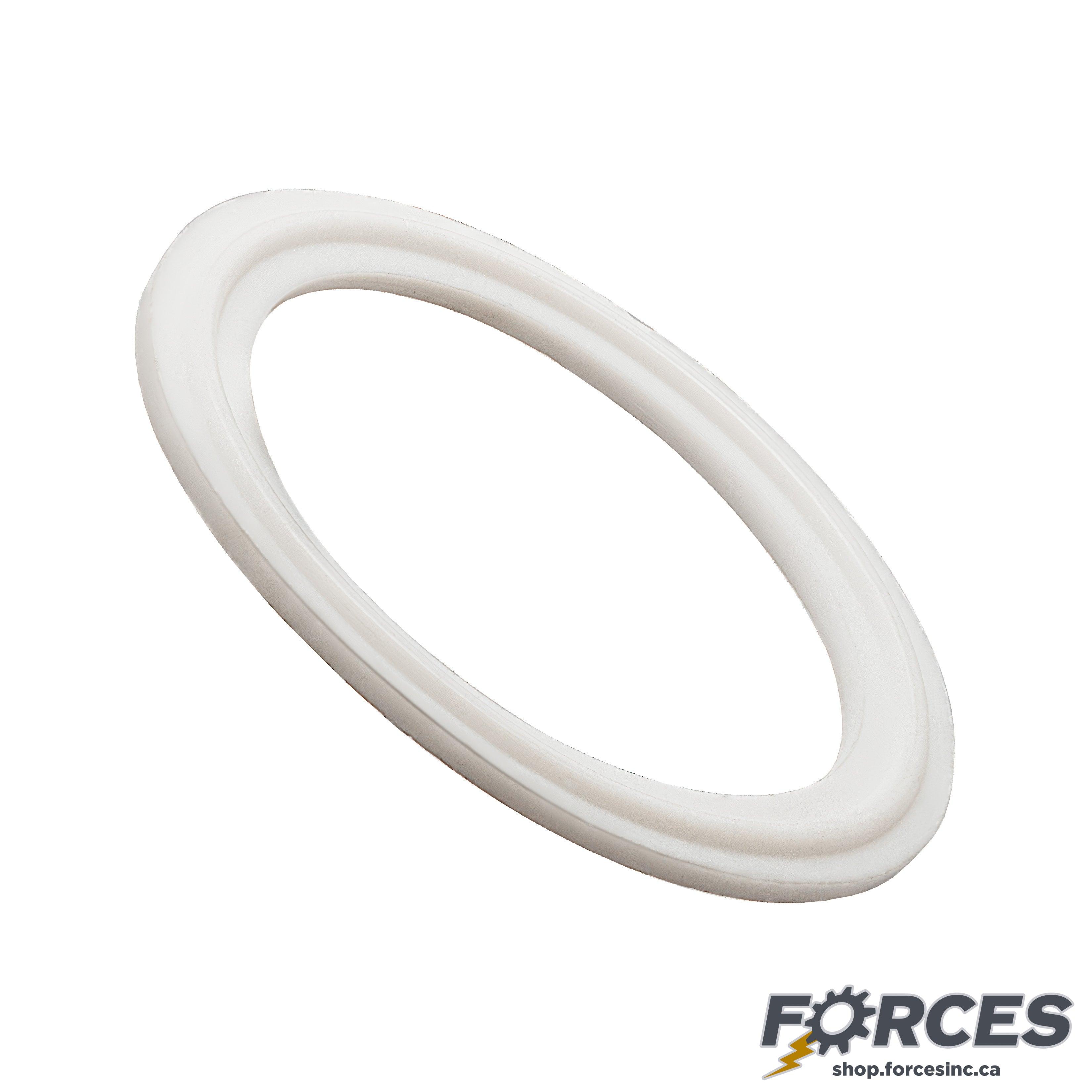 10" Sanitary Tri-Clamp Gasket - Teflon - Forces Inc