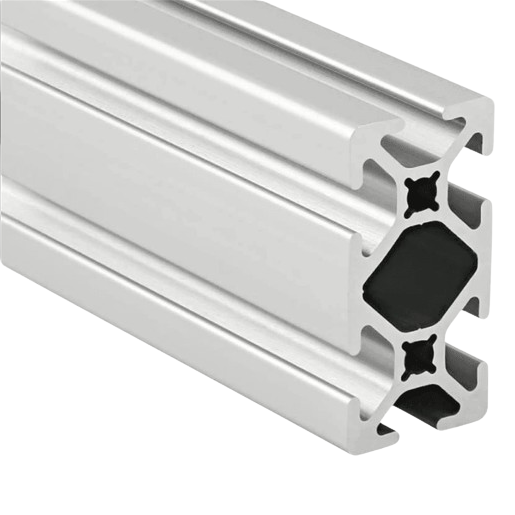 1" x 2" Smooth T-Slotted Aluminum Extrusion