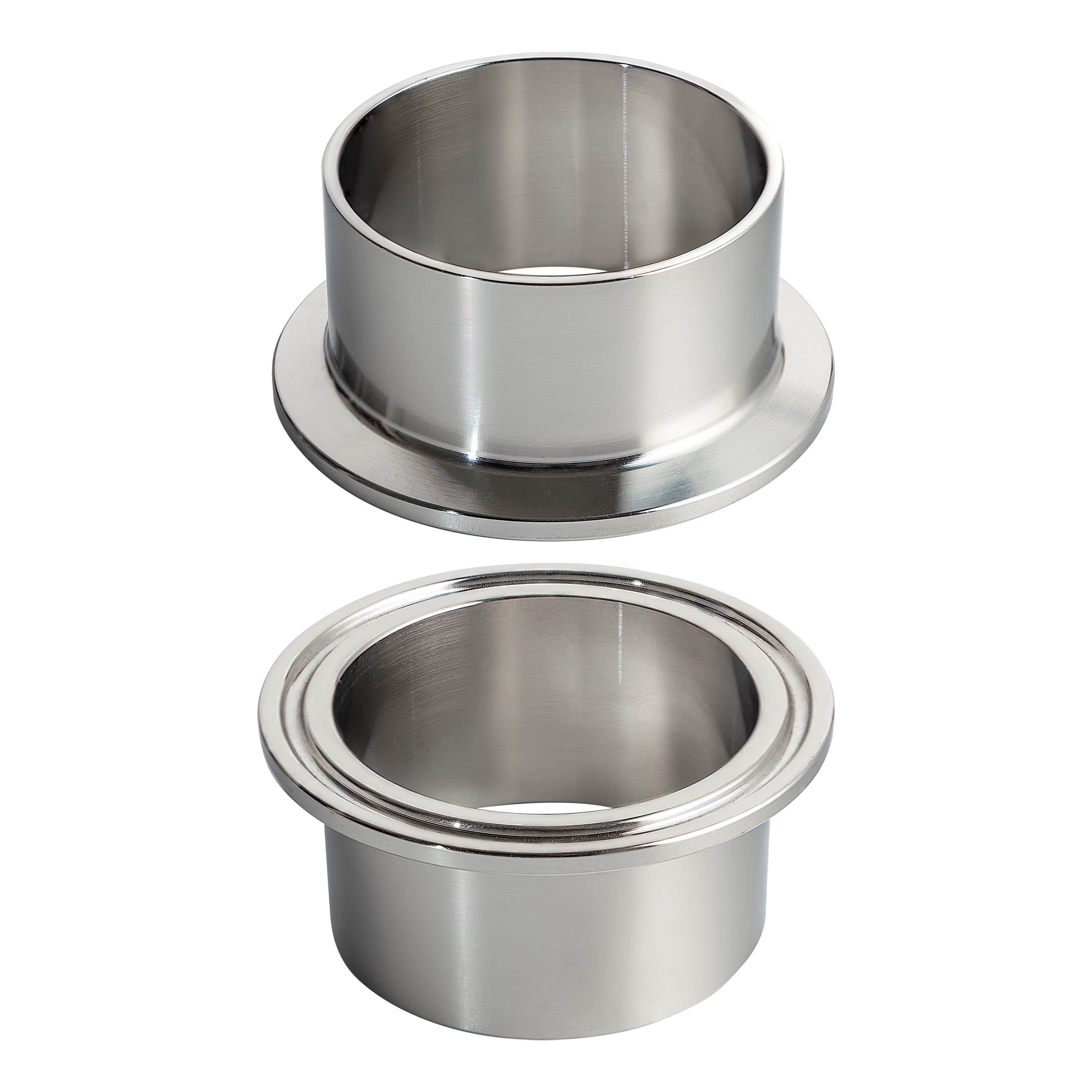 2" x 1-1/8" lg Tri-Clamp Long Ferrule - Stainless Steel 304