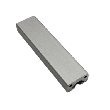 1" x 0.5" Smooth T-Slotted Aluminum Extrusion
