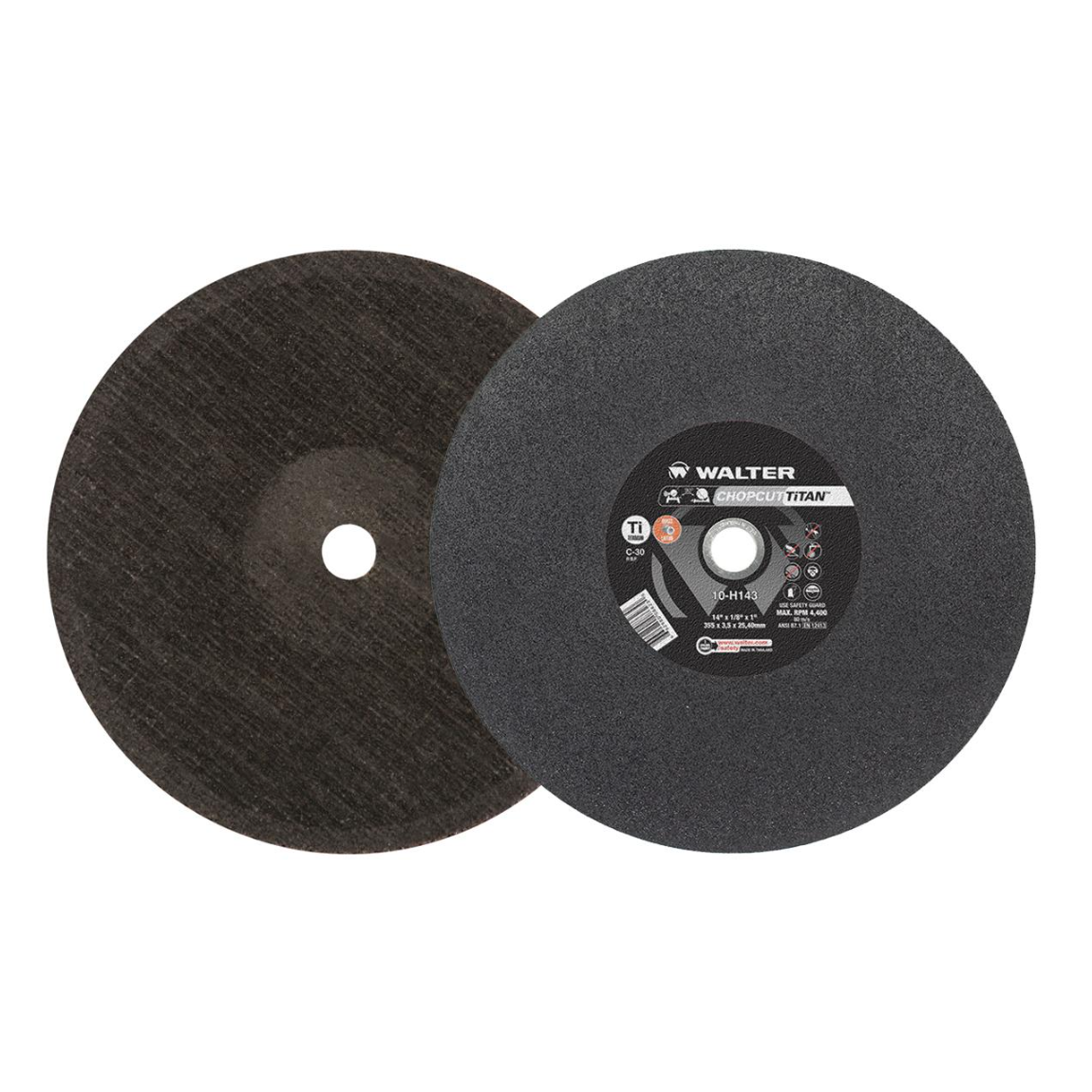 10H143 | CHOPCUT TITAN Cut-Off Wheel 14" x 1/8", 1" Arbor, Type 1
