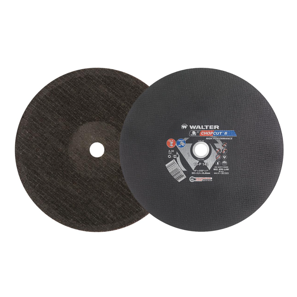 10P143 | CHOPCUT II Cut-Off Wheel 14" x 3/32", 1" Arbor, Type 1