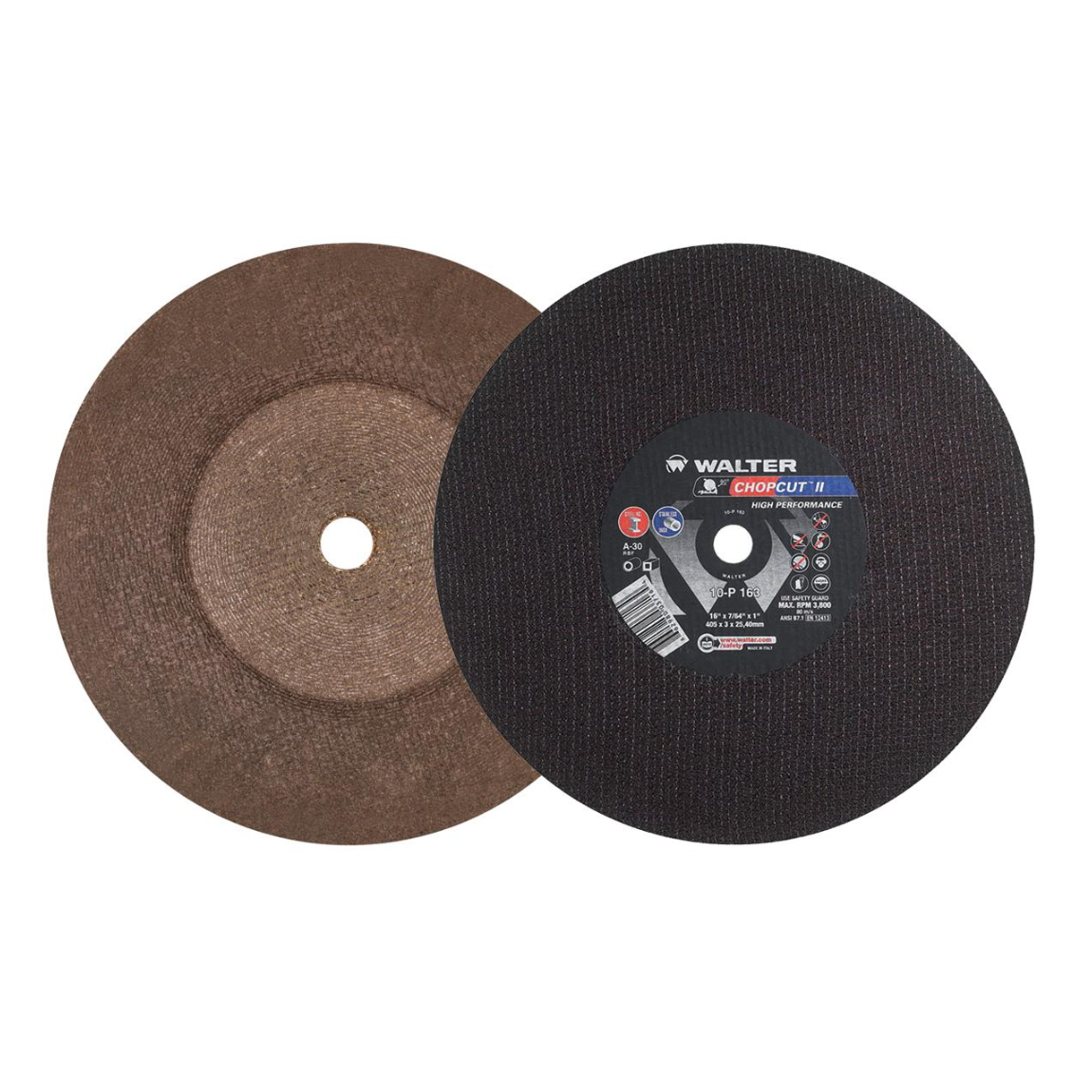 10P163 | CHOPCUT II Cut-Off Wheel 16" x 7/64", 1" Arbor, Type 1