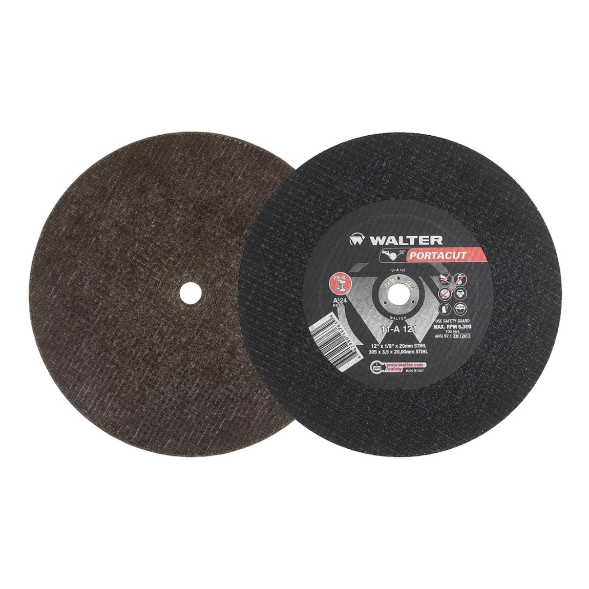 11A121 | PORTACUT™ Cut-Off Wheel 12" x 1/8", 20mm Arbor, Type 1
