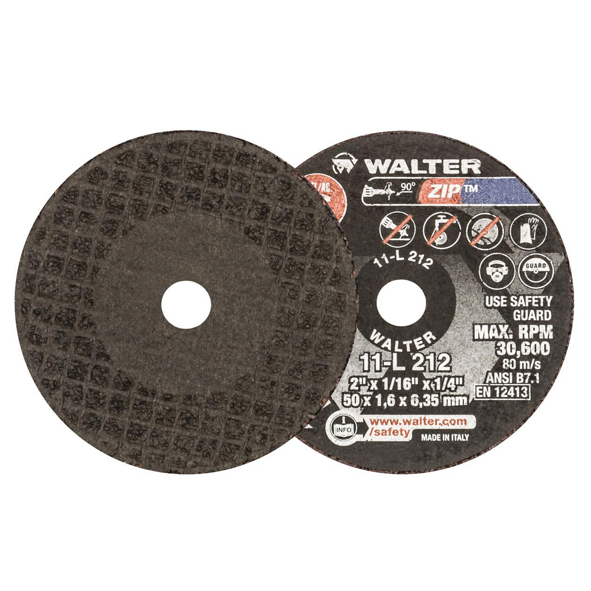 11L212 | ZIP™ Cut-Off Wheel 2" x 1/16", 1/4" Arbor, Type 1