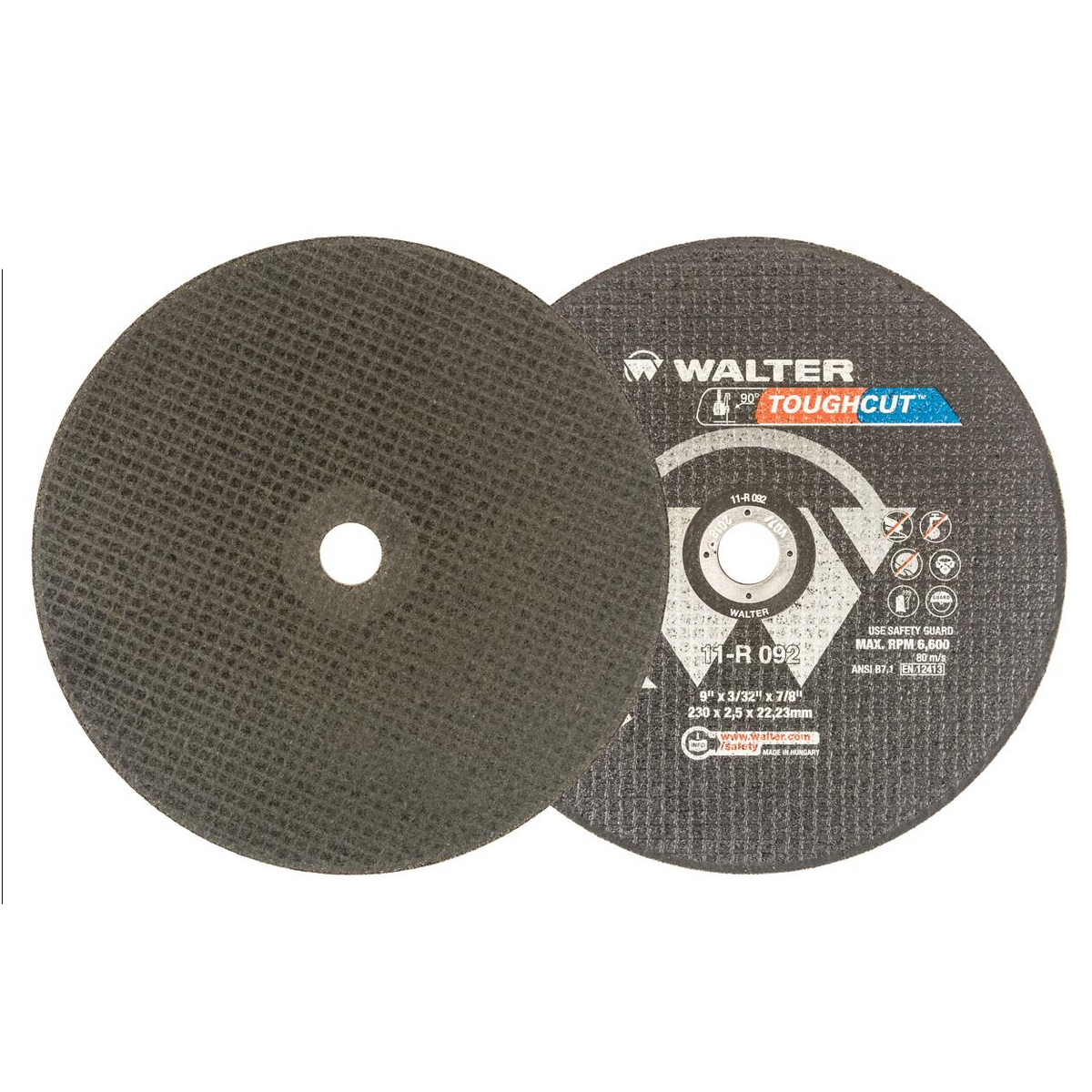 11R092 | TOUGHCUT™ Cut-Off Wheel 9" x 3/32", 7/8" Arbor, Type 1