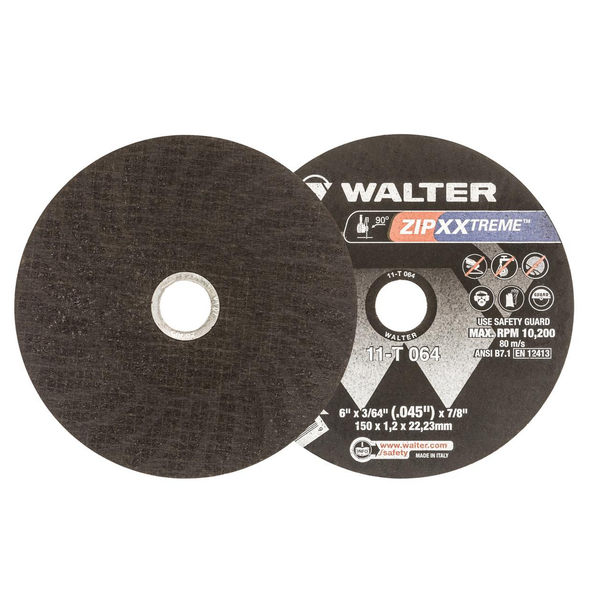11T064 | ZIP XXTREME™ Cut-Off Wheel 6" x 3/64", 7/8" Arbor, Type 1
