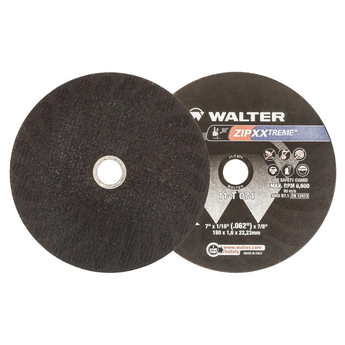 11T074 | ZIP XXTREME™ Cut-Off Wheel 7" x 1/16", 7/8" Arbor, Type 1
