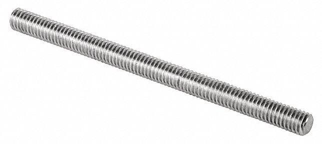 1/2"-20 x 36" Threaded Rod - Stainless Steel 18-8 - Forces Inc