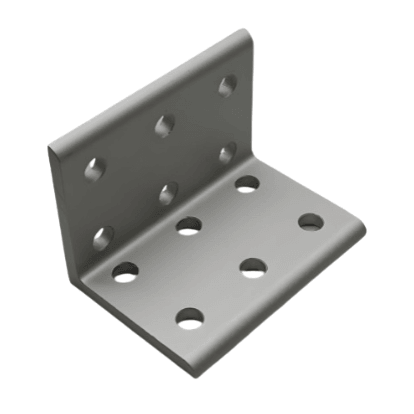 12 Hole Inside Corner Bracket | 15 Series Aluminum T-Slot - Forces Inc