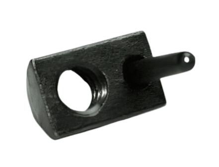 1/4-20 Drop-In T-Nut w/ Rubber Handle | 10 Series T-Slot - Forces Inc