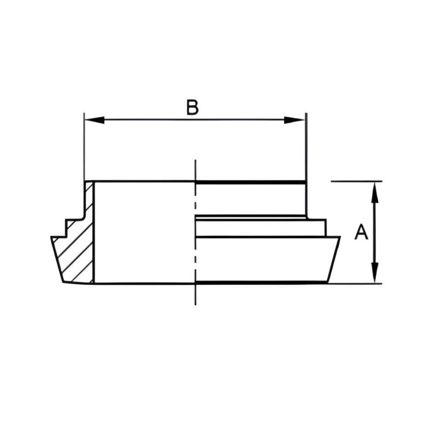 14A DIN Liner Ferrule DN100 - Stainless Steel 304