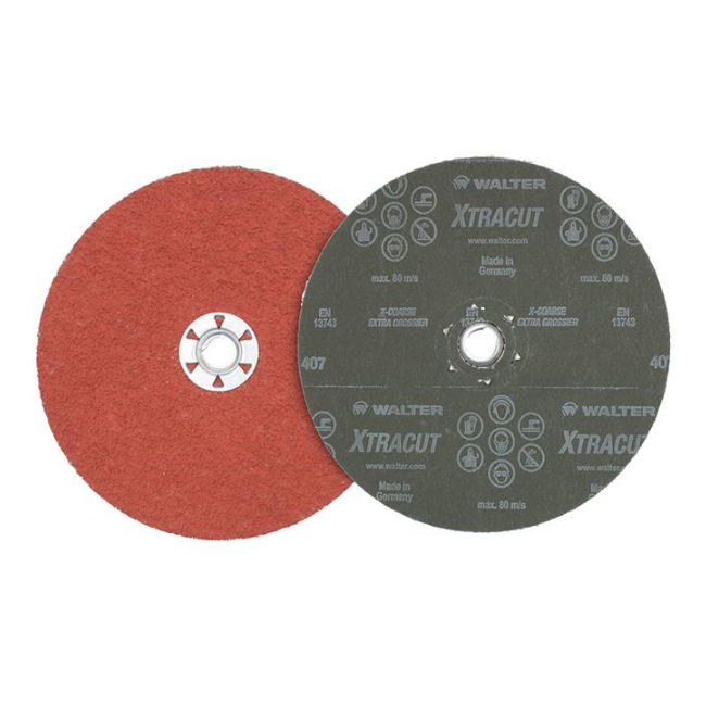 15A723 | XTRACUT™ QUICK-CHANGE Sanding Disc 7", 36+ Grit, Extra-coarse, Ceramic