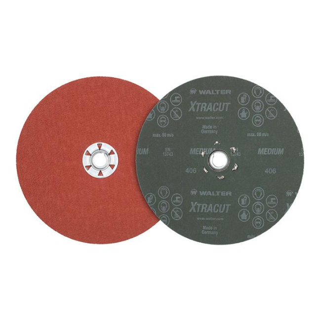 15A728 | XTRACUT™ QUICK-CHANGE Sanding Disc 7", 80+ Grit, Medium, Ceramic