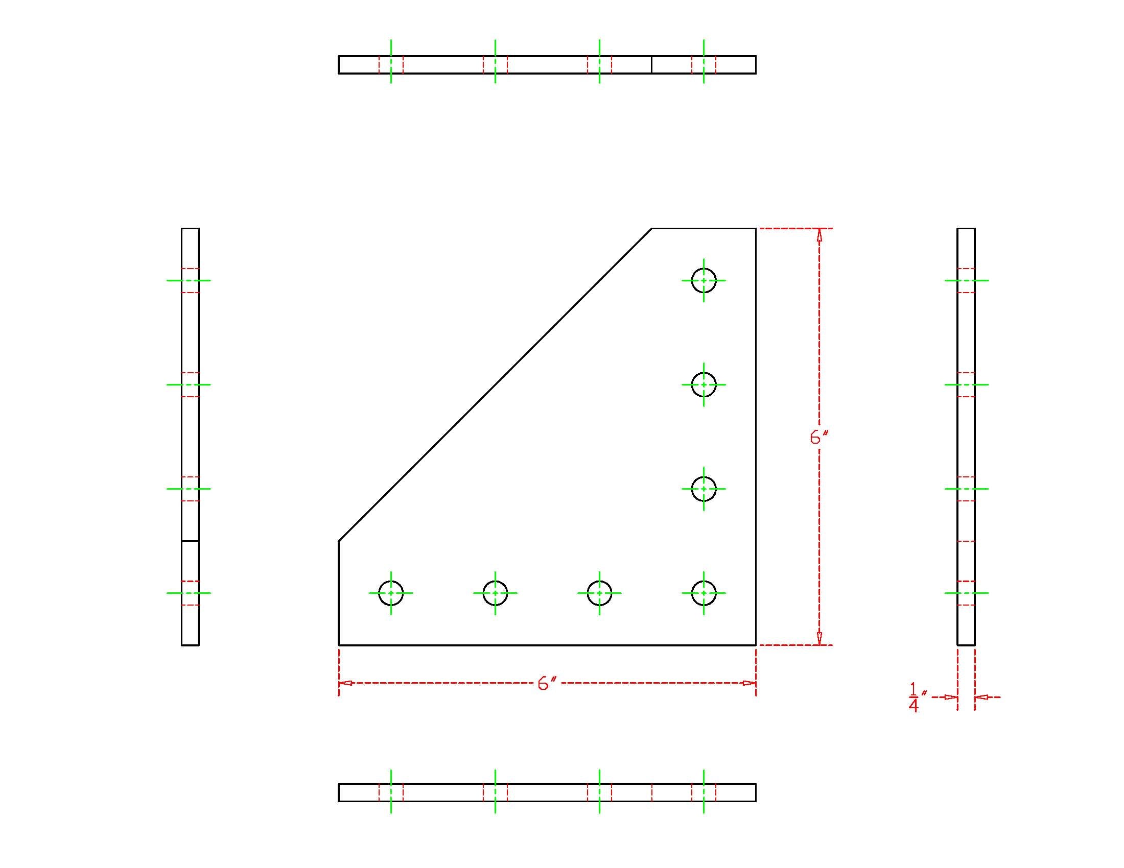 15 Series 7 Hole 90° Joining Plate