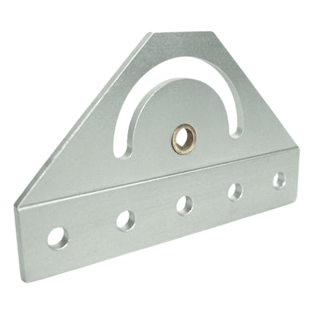 180 Degree Pivot Plate | 10 Series Aluminum Extrusion - Forces Inc