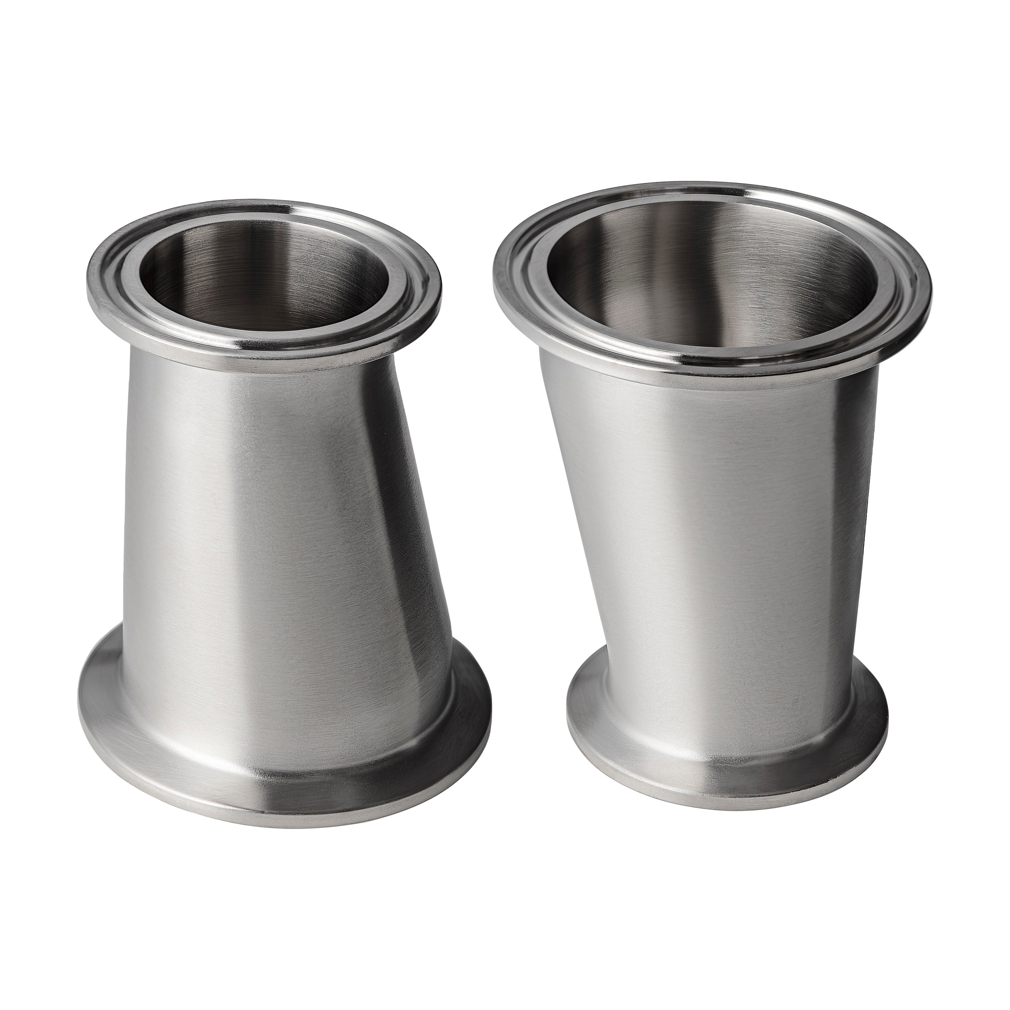 2" x 1-1/2" Tri-Clamp Eccentric Reducer - Stainless Steel 304