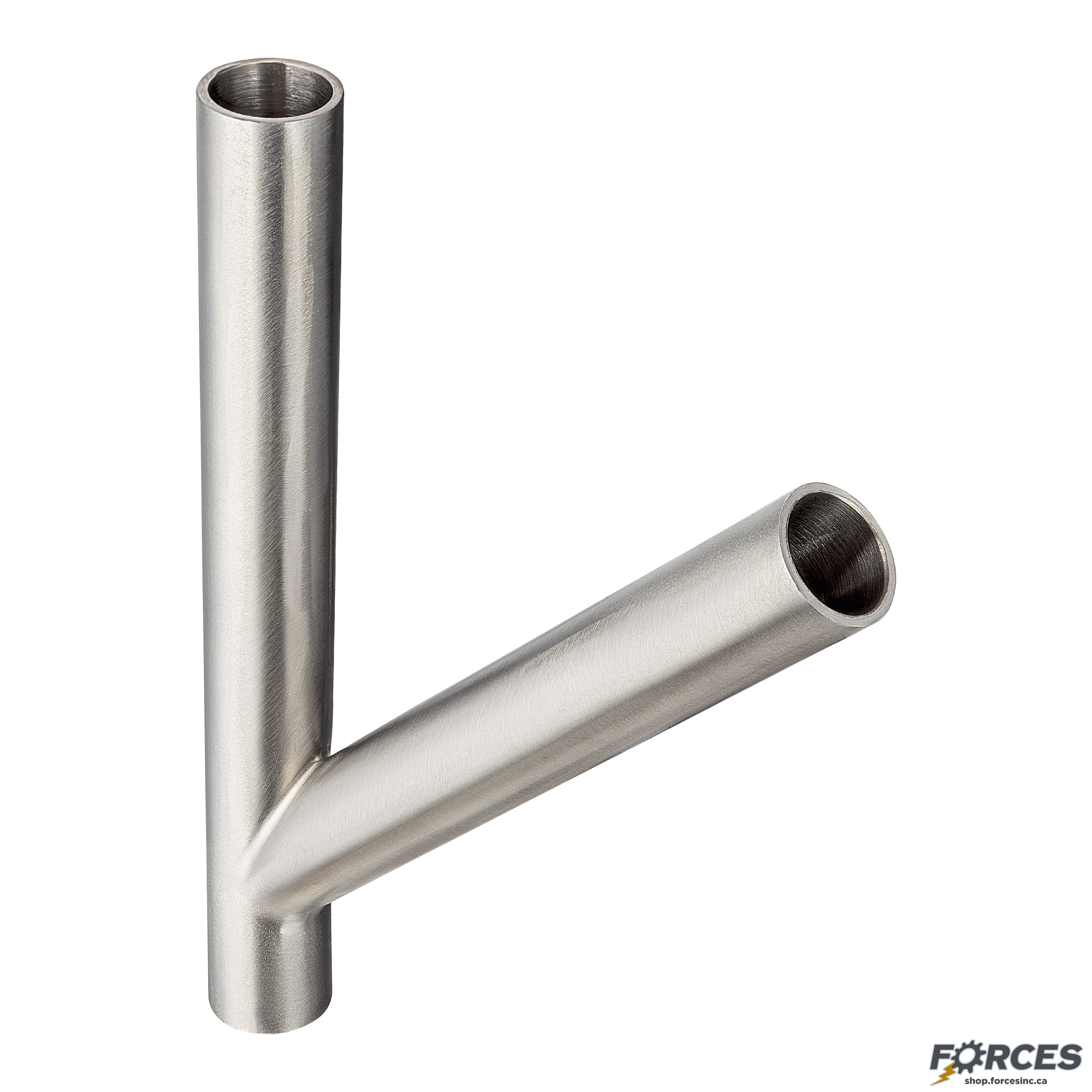 2" Butt Weld 45° Lateral Wye - Stainless Steel 316 - Forces Inc