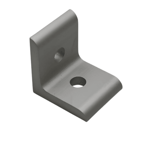 2 Hole Inside Corner Bracket | 15 Series T-Slot Aluminum - Forces Inc