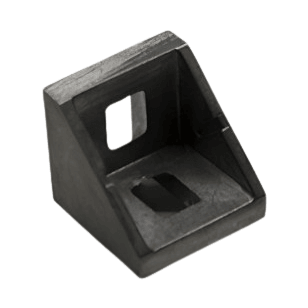 2 Hole Inside Corner Bracket | 20 Series Aluminum Extrusion - Forces Inc