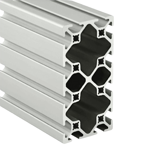 2" x 4" Smooth T-Slotted Aluminum Extrusion