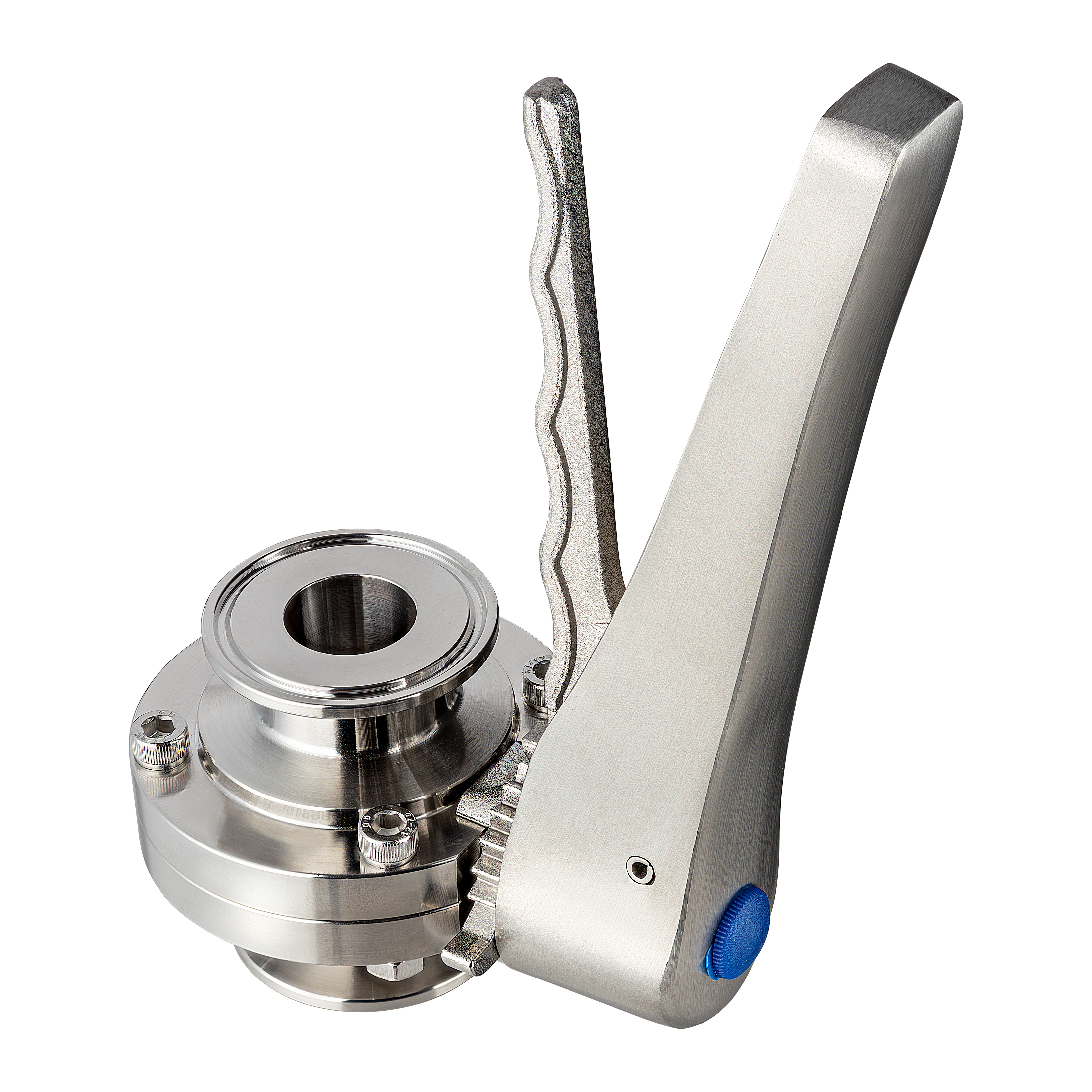 Tri-Clamp Butterfly Valve W/ Multi-Position Handle - SS 316