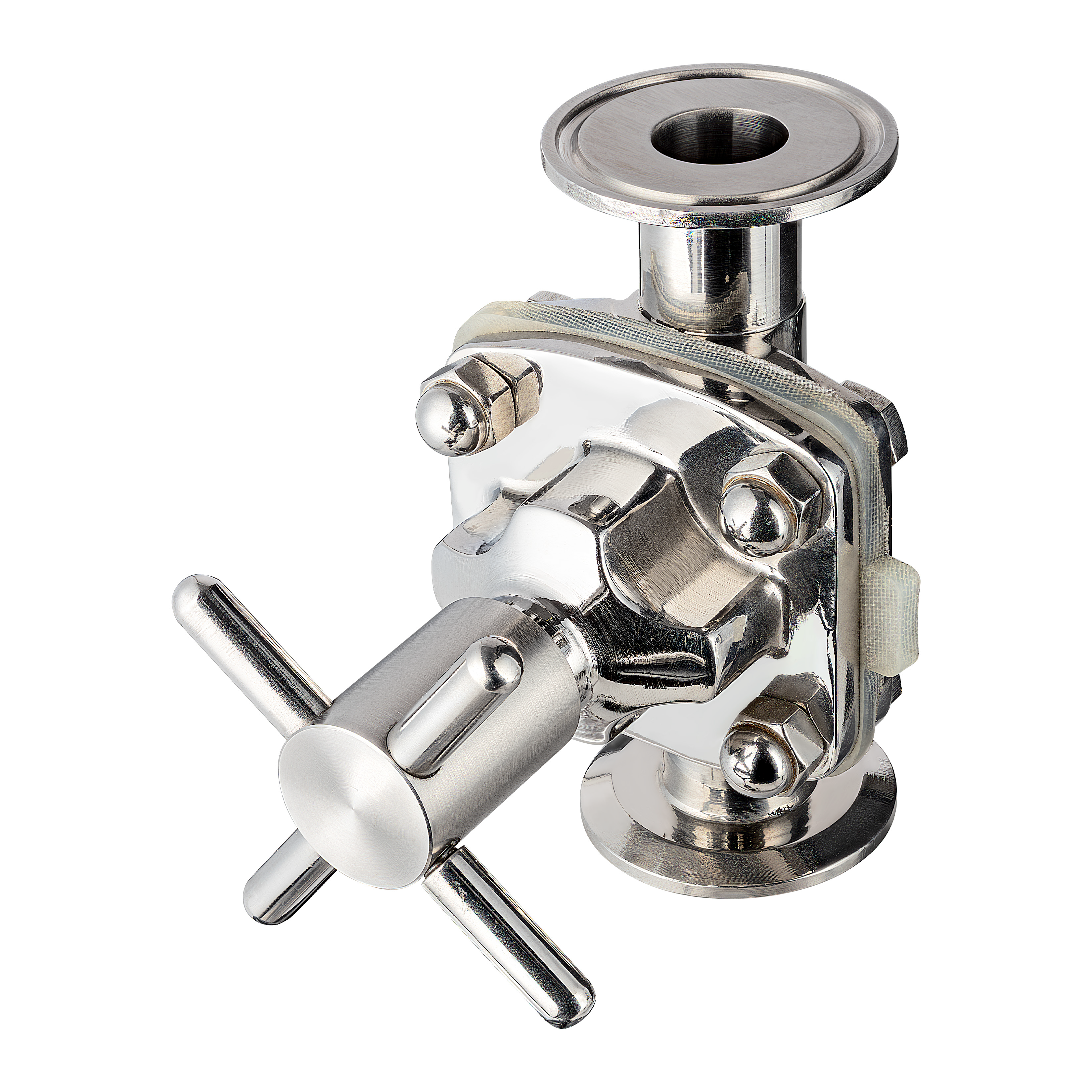 Tri-Clamp Diaphragm Valve W/ High Handle - SS 316