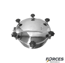 24" (600mm) Circular Manway W/ Pressure - SS316 - Forces Inc