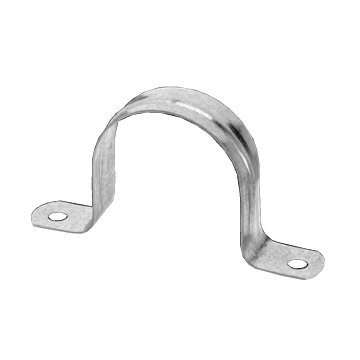CI1520 | Steel City® 2 Hole RMC/IMC Conduit Strap 2-1/2" - Galvanized Steel