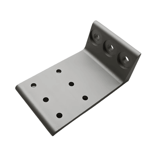 3" Economy Floor Mount Feet for 10 Series Aluminum Extrusion - Forces Inc