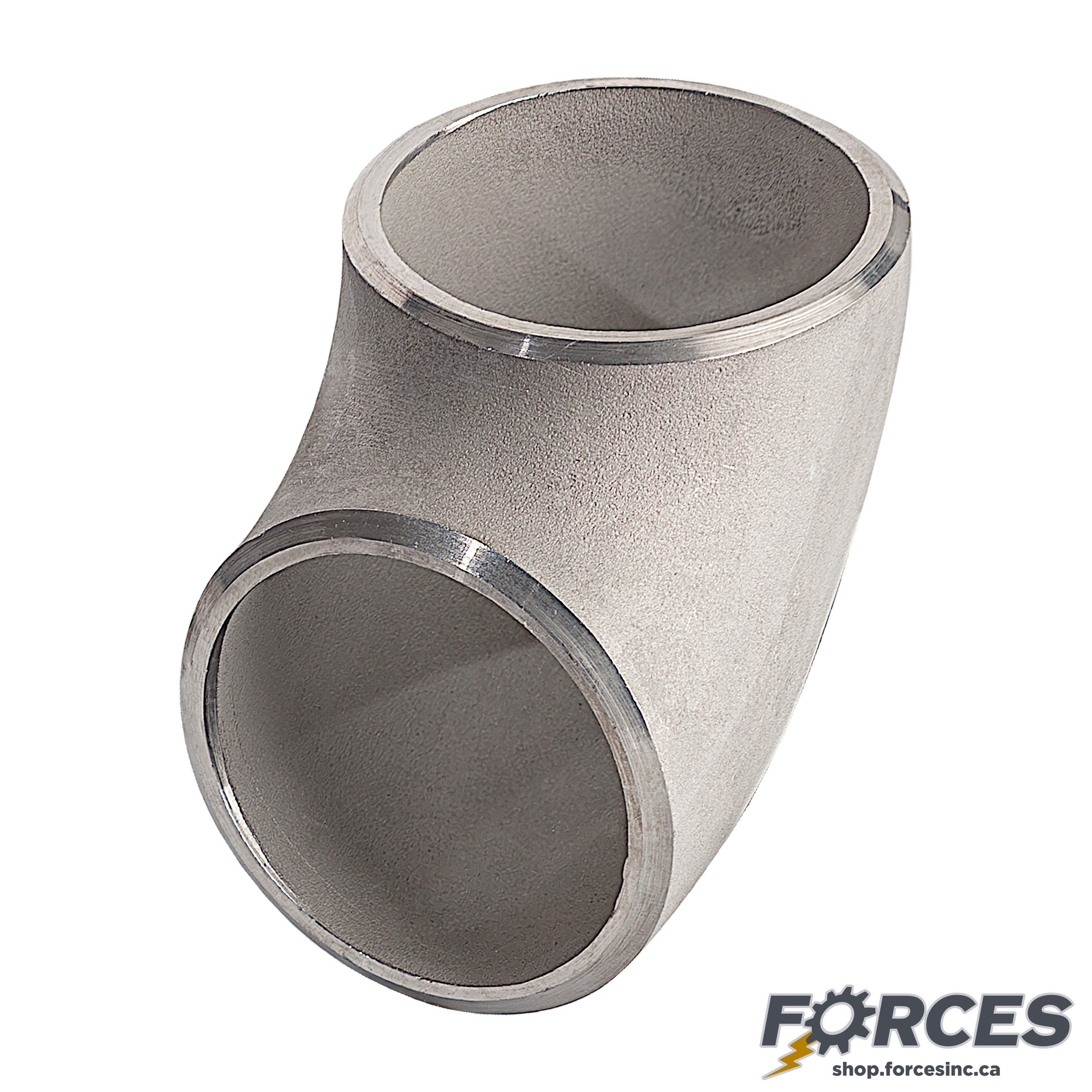 3" Elbow 45° SCH 10 Butt Weld - Stainless Steel 316 - Forces Inc